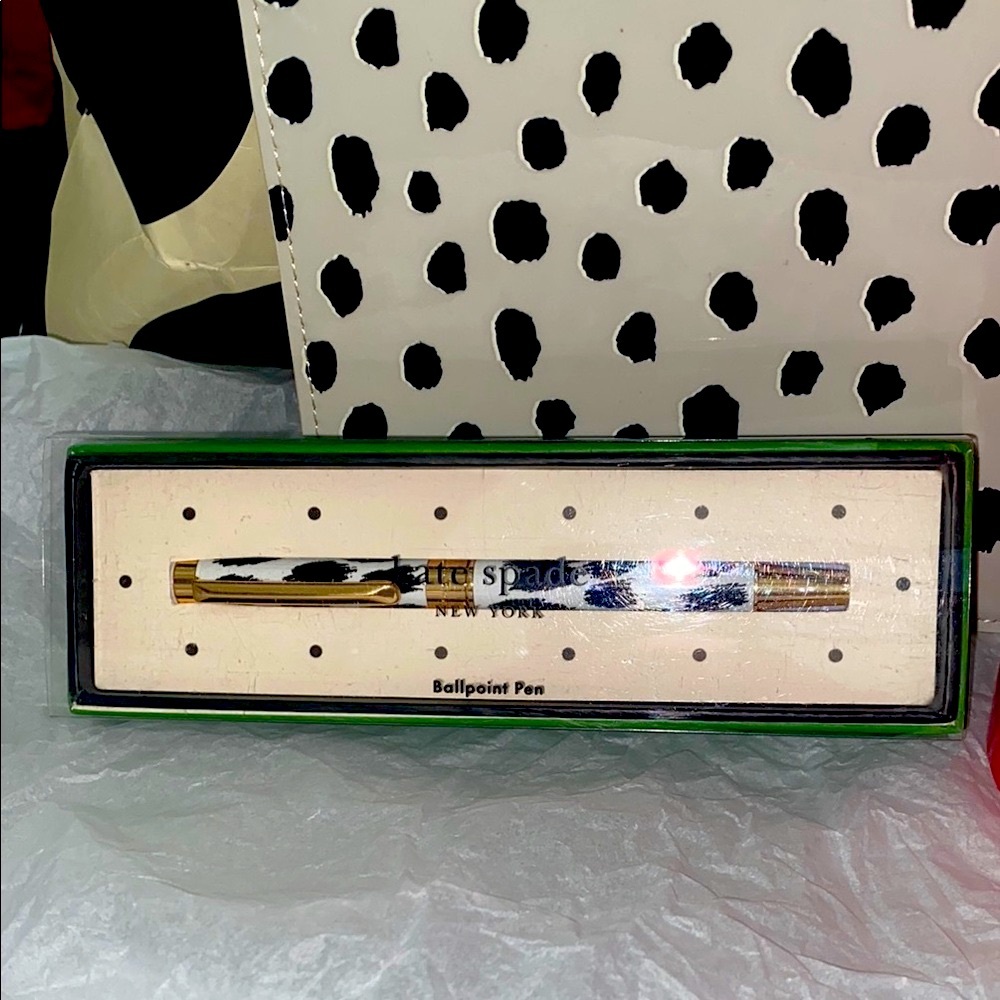 Kate Spade Pouch, Pen, Cup set (3-FER) 🏷 - Picture 3 of 6